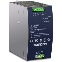 Trendnet DIN-Rail Power Supply 240W,52V DC,4.61A, AC to DC