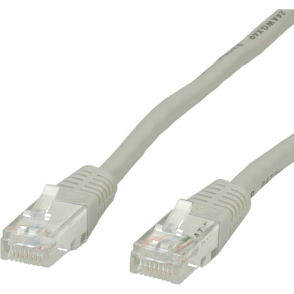 Tīkla kabelis UTP Cat.6, bēšs, 7m, Standard