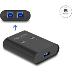 Delock USB 5 Gbps Switch 2 PC to 1 device