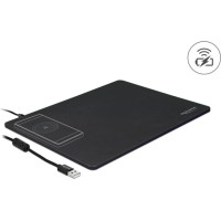 Delock USB Mouse Pad with Wireless Charging function