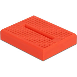 Delock Experimental Mini Breadboard 170 contacts red