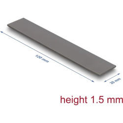 Delock Thermal Conductive Pad 120 x 20 x 1.5 mm for M.2 modules 3.0 W/mK