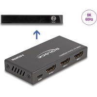 Delock HDMI Switch 2 x HDMI in to 1 x HDMI out 8K 60 Hz