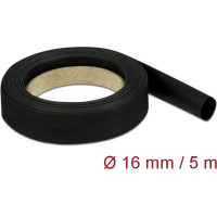 Delock Heat Shrink Tube 5 m x 16 mm black