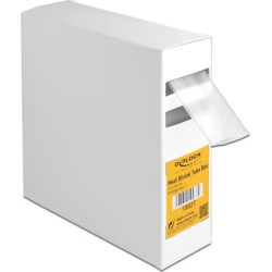 Delock Heat shrink tube box 4 m x 25.4 mm transparent