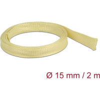 Delock Braided Sleeve made of aramid fibers 2 m x 15 mm