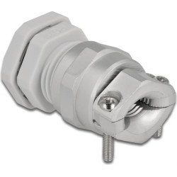 Delock Cable Gland PG11 with strain relief and bending protection grey