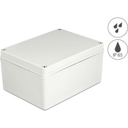 Delock Installation Housing IP65 waterproof 200 x 150 x 100 mm grey