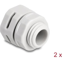 Delock Ventilation Plug M12 grey 2 pcs