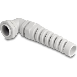 Delock Cable Gland with strain relief 90° angled PG16 grey