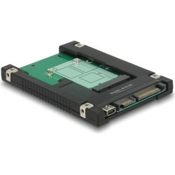 Delock 2.5″ Converter SATA 22 pin / USB 2.0 Type Mini-B > 1 x mSATA / Mini PCIe Slot