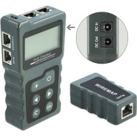 Delock LCD Cable Tester RJ45 / PoE / DC