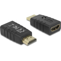 Adapteris HDMI AM > AF, EDID Emulator, Delock