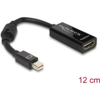 Delock Adapter mini DisplayPort 1.1 male > HDMI female Passive black