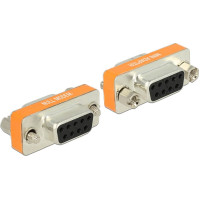 Delock D-Sub 9 pin female > female Null Modem Gender Changer