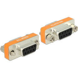 Delock D-Sub 9 pin female > female Null Modem Gender Changer