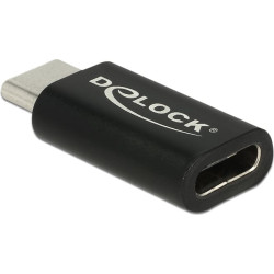 Adapter SuperSpeed USB 10 Gbps (USB 3.1 Gen 2) USB Type-Câ¢ male  female port saver black