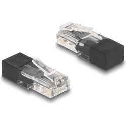 Delock RJ45 plug with terminating resistor