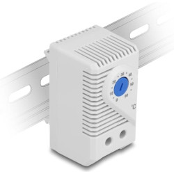 Delock Thermostat with normally open contact for DIN rail