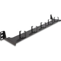 Delock 19″ Fiber Optic Routing Panel 1U black