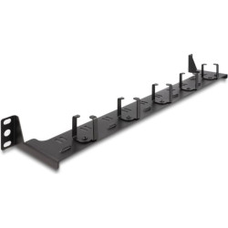 Delock 19″ Fiber Optic Routing Panel 1U black