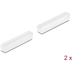 Delock Dust cover for D-Sub 37 male 2 pieces transparent