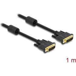 Delock Cable DVI 24+5 male  male 1 m