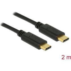 Delock USB 2.0 cable Type-C™ to Type-C™ 2 m 5 A E-Marker