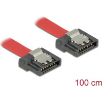 Delock SATA 6 Gb/s Cable 100 cm red FLEXI