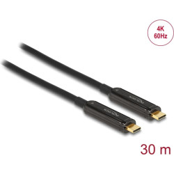 Delock Active Optical USB-C™ Video Cable 4K 60 Hz 30 m
