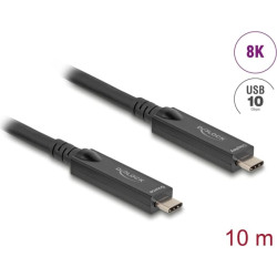 Delock Active Optical USB-C™ 8K Video + Data + PD Cable 10 m
