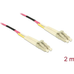 Delock Cable Optical Fiber LC  LC Multimode OM4 2 m