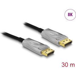Delock Active Optical Cable DisplayPort 1.4 8K 30 m