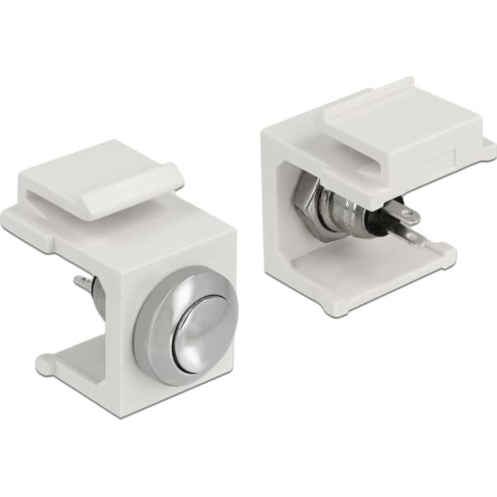 Delock Keystone Push-button white