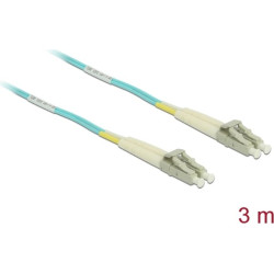 Delock Cable Optical Fibre LC to LC Multi-mode OM3 3 m