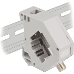 Delock DIN rail Adapter with Keystone F female to F female
