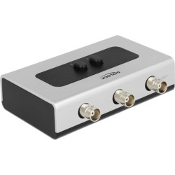 Delock Switch BNC 2 port manual bidirectional
