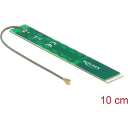 Delock LTE Antenna MHFU.FL-LP-068 Compatible Plug 3 dBi PCB Internal Omnidirectional Adhesive Mounting