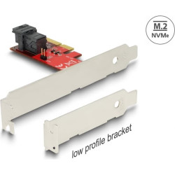Delock PCI Express x4 Card > 1 x internal SFF-8643 NVMe - Low Profile Form Factor