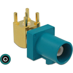 Delock FAKRA Z plug 90° PCB