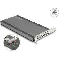 Delock PCI Express x16 Card to 2 x internal NVMe M.2 Key M