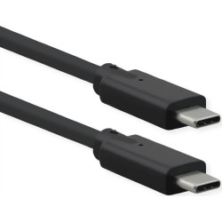 ROLINE USB 3.2 Gen 2x2 Cable, PD (Power Delivery) 20V5A, with Emark, C-C, M/M, b