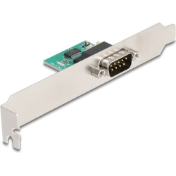 Delock USB to RS-232 Converter FTDI FT231XS USB 2.0 pin header male to D-Sub 9 male with standard bracket and cable 30 cm