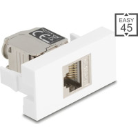 Delock Easy 45 Module RJ45 jack to LSA Cat.6A with LED