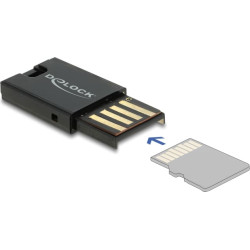 Delock USB 2.0 Card Reader for Micro SD memory cards