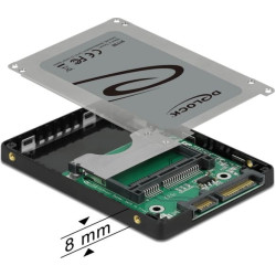 Delock 2.5″ SATA Card Reader for CFast memory cards