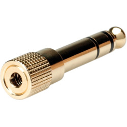 ROLINE GOLD Stereo Adapter 6.35 mm Male - 3.5 mm Female