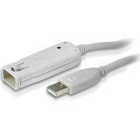 Aten UE2120 USB Extenderkabel, grau, 12 m