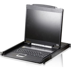 Aten CL1000N KVM-Konsole, 19" LCD, VGA, PS/2, CH-Layout