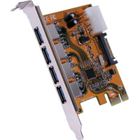 Exsys EX-11094 PCI Express Karte 4x USB 3.0 Extern
